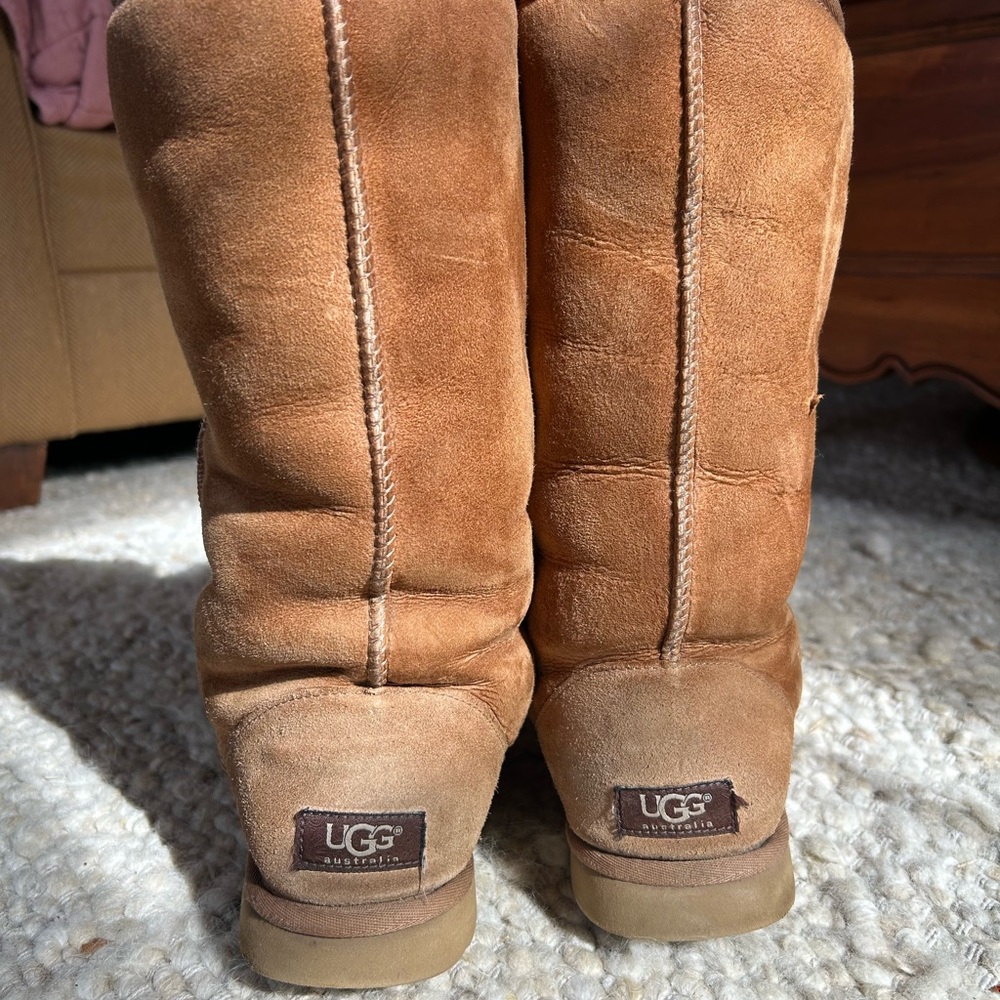 UGG tall Brown Suede Boots